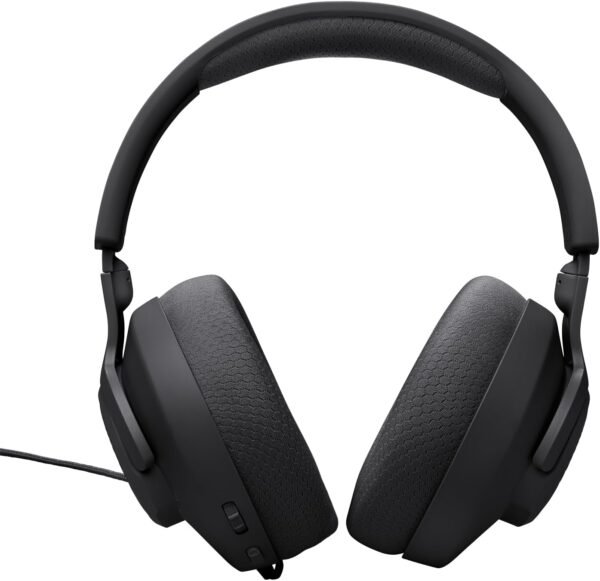 JBL Quantum 100M2 Wired Over-Ear Gaming Headset with JBL QuantumSOUND Signature, 3.5 mm Jack, Multi-Platform Compatibility and Removable Microphone with Mute Option - Black - Image 6