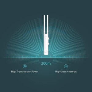 TP-Link EAP110-Outdoor 300Mbps Wireless N Outdoor Access Points, 24V Passive PoE, Easily Wall or Ceiling Mount, Free EAP Controller Software - White - Image 3