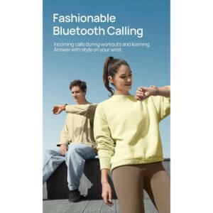 Mibro A3 Smart Watch, 1.39” HD screen, Supports BT calling, SMS, weather, alarms, and more daily reminders, 24/7 updated 4PD heart rate, SpO2, sleep,stress tracking, Dark Grey - Image 4