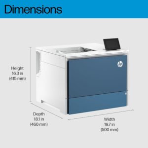 HP Color LaserJet Enterprise 6700DN | Print Only | 35 ppm | 600 x 600 dpi - Image 8