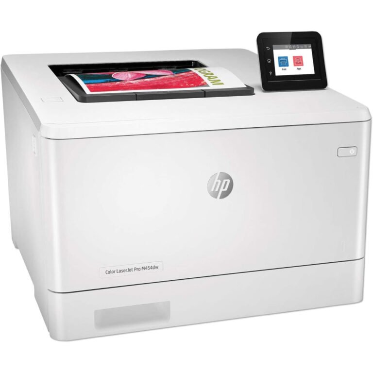 HP Color LaserJet Pro M454Dw - 28 ppm, Duplex Printing, Wireless, Gigabit Ethernet, Mobile Printing