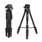 Jmary KP-2234 Professional Aluminium Tripod for All DSLR Cameras (Black)