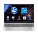 HP 15-fd0443nia Laptop – Intel Core i5-1334U, 8GB DDR4 RAM, 512GB SSD, 15.6" FHD Display, Windows 11 Home – Natural Silver