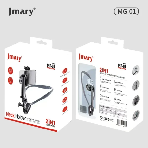 Jmary MG-01 Neck Holder for Mobile and Action Camera - Image 3