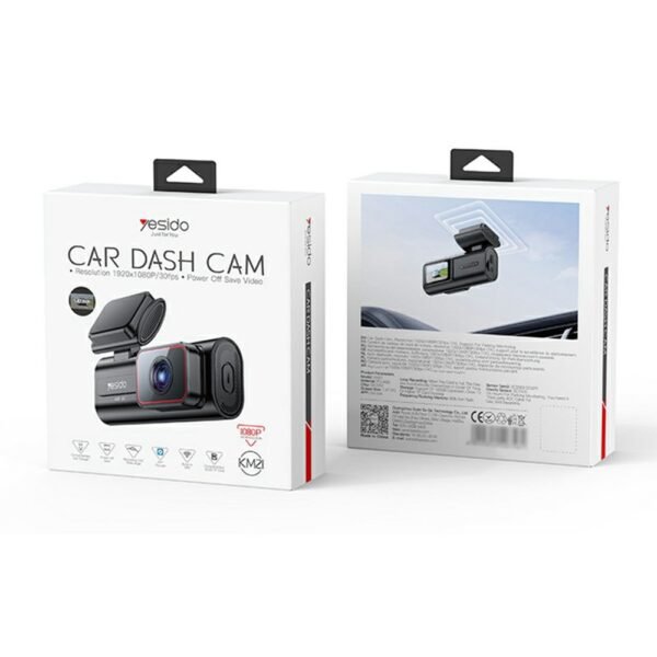 Yesido KM21 1K High Clear Camera 145 Degree Range Built-in With 1.47" Screen Front way Car Driving Recorder - Image 12