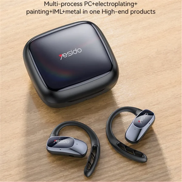 YESIDO YSP24 OWS Wireless Bluetooth-Compatible Headset Memory Ear Hooks Music Call Earphone - Image 3