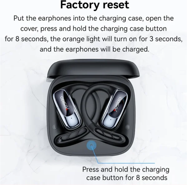 YESIDO YSP24 OWS Wireless Bluetooth-Compatible Headset Memory Ear Hooks Music Call Earphone - Image 6