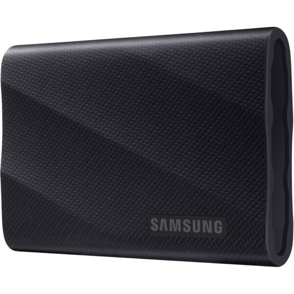SAMSUNG 2 TB T9 USB-C 3.2 Gen 2x2 Portable SSD, Up to 2000 MB/s Sequential Read Speed & 1950MB/s Seq Write Speed, PCIe NVMe Technology, 256-Bit AES, Universal Compatibility, Black - Image 3