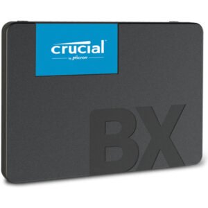 Crucial BX500 SATA 2.5" Internal SSD, 500GB Capacity, 540 Mb/s Sequential Read, 500 Mb/s Sequential Write, 120TB TBW SSD Endurance, Black - Image 3