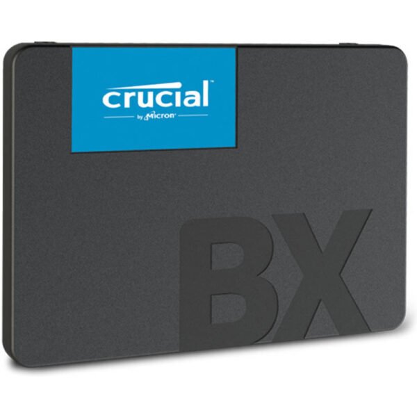 Crucial BX500 SATA 2.5" Internal SSD, 500GB Capacity, 540 Mb/s Sequential Read, 500 Mb/s Sequential Write, 120TB TBW SSD Endurance, Black - Image 3