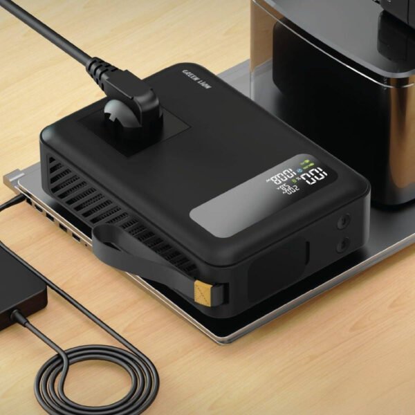 Green Lion Power Vault 270W 30000mAh Power Bank PD100W, AC Output 150W, Super Fast Charge Power Bank, Built-In Cooling Fan, LED Digital Display, Laptop Charger, Outdoor, Camping, Travel - Image 3