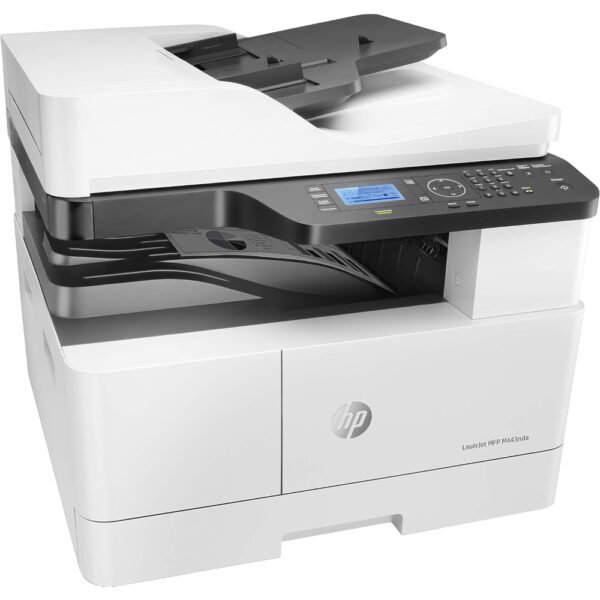 HP LaserJet MFP M443nda - multifunction printer: print, A3/A4, scan, copy (black; duplex; up to 25 ppm; USB 2.0 + Gigabit Ethernet) - Image 2