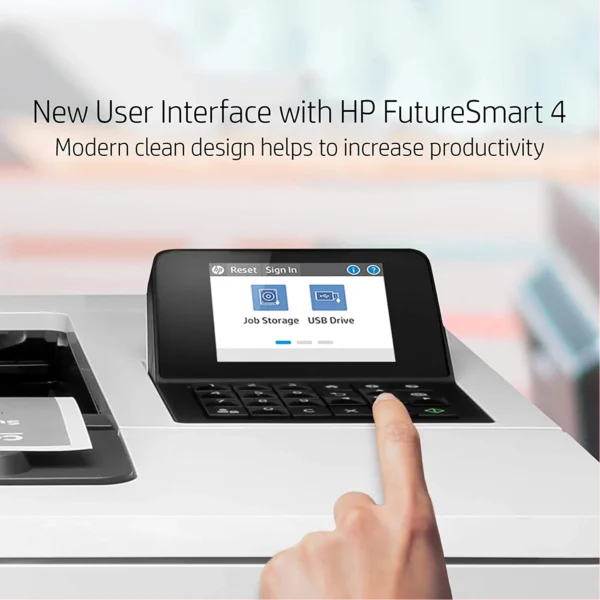 HP LaserJet Enterprise M507dn Monochrome Printer (1PV87A) - 43ppm, 1200x1200 dpi, 512MB RAM, Gigabit Ethernet, Duplex Printing - Image 9