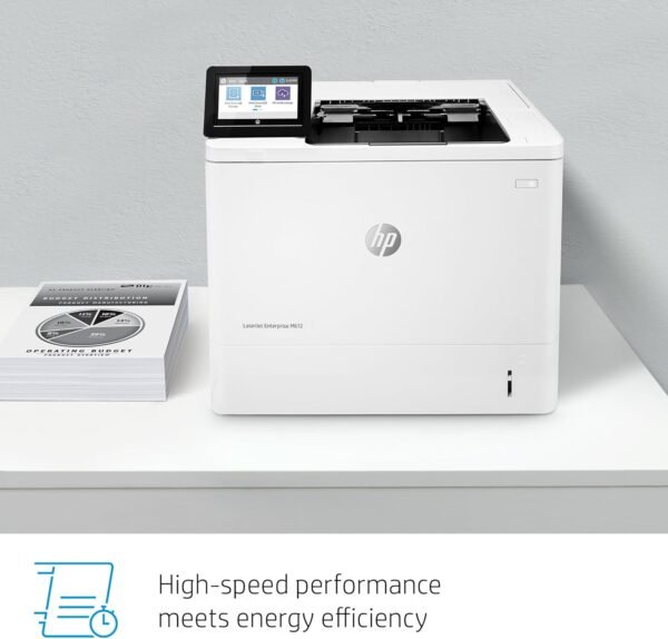 HP LaserJet Enterprise M612dn Monochrome Printer with built-in Ethernet & 2-sided printing - Image 4