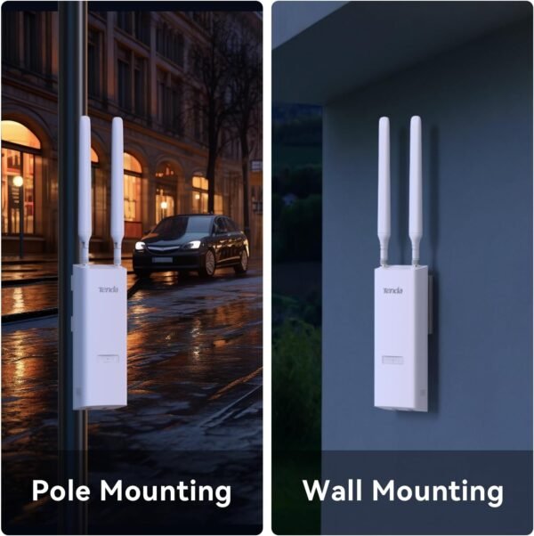 Tenda AC1200 Dual-Band Outdoor Wi-Fi Access Point (OAP1200), MU-MIMO, IP65 Waterproof, PoE Powered - Image 6