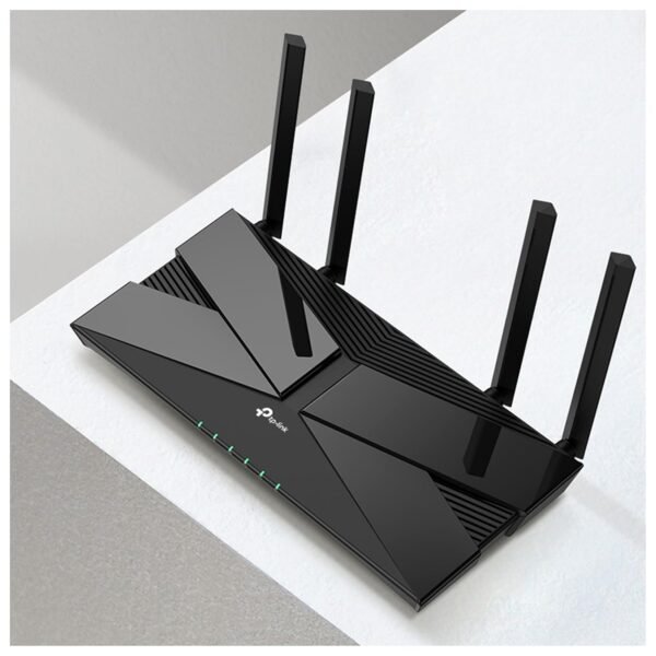 TP-Link Archer AX23 AX1800 Dual-Band Wi-Fi 6 Router (1800 Mbps Speed Gigabit Wireless | Beamforming OFDMA | Next-Gen Platform Dual-Core CPU | One Mesh Easy Setup) Black - Image 4