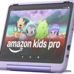 Amazon Fire HD 10 Kids Pro tablet (newest model) ages 6-12. Bright 10.1" HD screen, includes ad-free content, robust parental controls, 13-hr battery and slim case for older kids, 32 GB, Happy Day