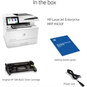 HP LaserJet Enterprise MFP M430f Monochrome All-in-One Printer with integrated Ethernet and duplex printing - Image 5