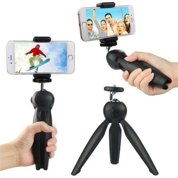 Jmary MT27 Mini Portable Lightweight Tripod Stand Smart Selfie Stick 360 Rotation for Phone and Camera - Image 2