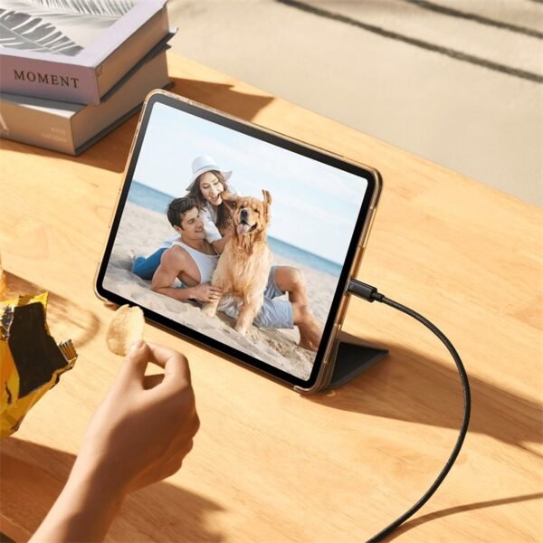 Baseus Tungsten Gold Fast Charging Data Cable Type-C to Type-C 240W - Image 5