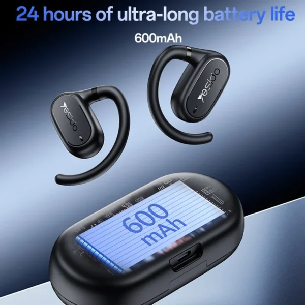 YESIDO YSP25 Open Ear Bluetooth-Compatible Earphones Bass Enhanced Waterproof Wireless Headset - Image 6
