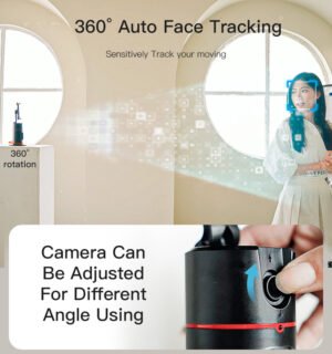 Yesido SF16 Auto Face Tracking Tripod 360 Removable Design With Remote Controller Selfie Stick Holder - Image 13