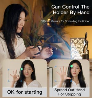 Yesido SF16 Auto Face Tracking Tripod 360 Removable Design With Remote Controller Selfie Stick Holder - Image 11