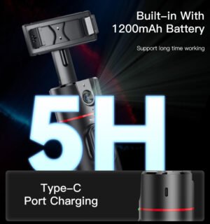 Yesido SF16 Auto Face Tracking Tripod 360 Removable Design With Remote Controller Selfie Stick Holder - Image 8