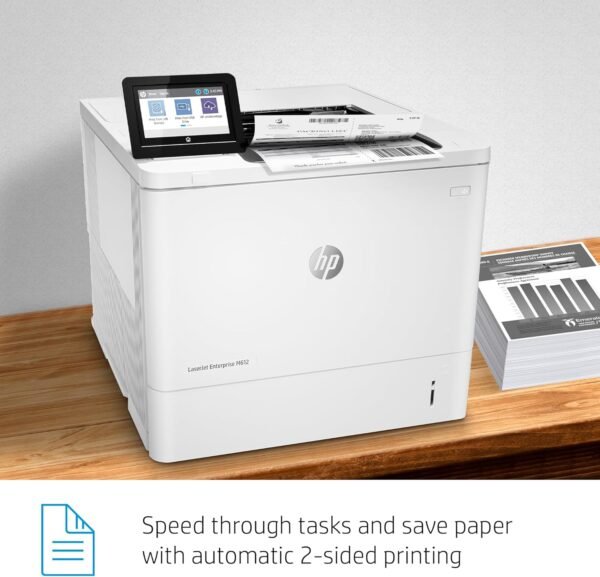 HP LaserJet Enterprise M612dn Monochrome Printer with built-in Ethernet & 2-sided printing - Image 5