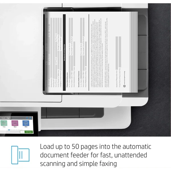 HP LaserJet Enterprise MFP M430f Monochrome All-in-One Printer with integrated Ethernet and duplex printing - Image 4