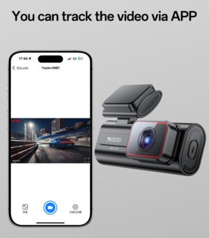 Yesido KM21 1K High Clear Camera 145 Degree Range Built-in With 1.47" Screen Front way Car Driving Recorder - Image 7
