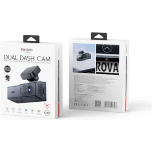 Yesido KM22 1920*1080P Big Display Resolution With 120 Degree Angle Range Two Way Car Driving Recorder - Image 5