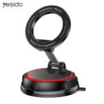 Yesido C219 360 Rotation And Folding Zinc Alloy Center Console Magsafing Suction Cup Car Phone Holder