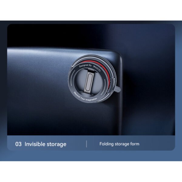 Yesido C219 360 Rotation And Folding Zinc Alloy Center Console Magsafing Suction Cup Car Phone Holder - Image 4