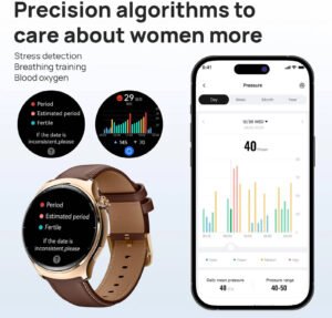 Mibro Lite 3 Pro Smartwatch, 1.32" AMOLED UHD Display, 150+ Sports Modes, 18 Specialized Algorithms, Bluetooth V5.3, 5ATM Waterproof, Up to 50 Days Battery Life - Image 3