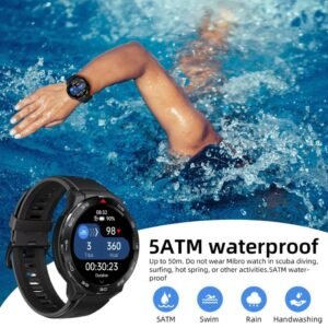 Mibro GS Pro, Smartwatch, 1.43" AMOLED Screen, 316L Stainless Steel Case, Long-Lasting Battery, 5ATM Waterproof, SpO2, 24/7 Heart Rate All-Day Health Monitoring - Image 9