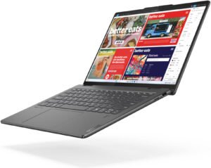 Lenovo Yoga 7 2-in-1 Laptop, 14" 2K WUXGA IPS Touch Display, Intel Core Ultra 7 155U CPU, 16GB RAM, 1TB SSD, Integrated Intel Graphics, Backlit English K/B, Win11, Storm Grey - Image 12