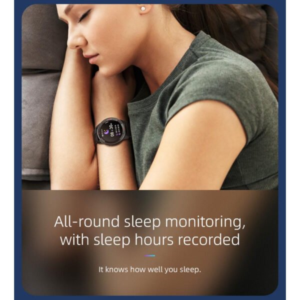 Mibro Watch X1 1.3" Amoled Display Smart Watch, With Fitness Tracker, Health Monitor, 38 Sports ,Modes, 350 mAh Battery & 14 Days Battery Life, 5 ATM Water Resistance - Image 8