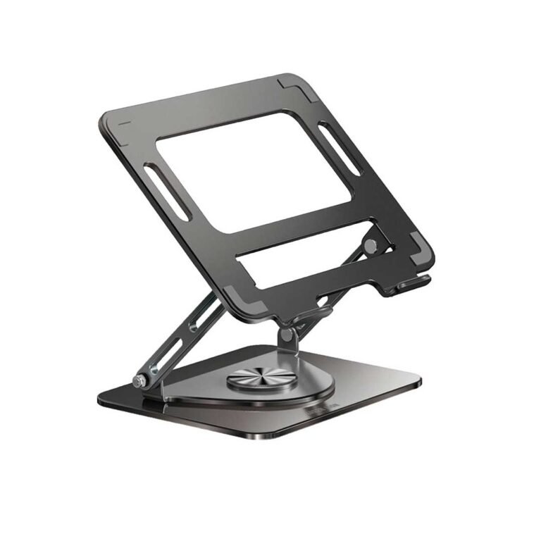 Green Lion 360 Rotatable Laptop Stand - Black