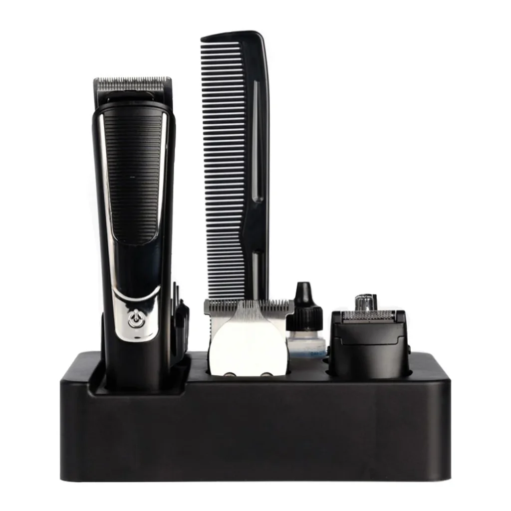 Green Lion 5 in 1 Grooming Set 600mAh - Black
