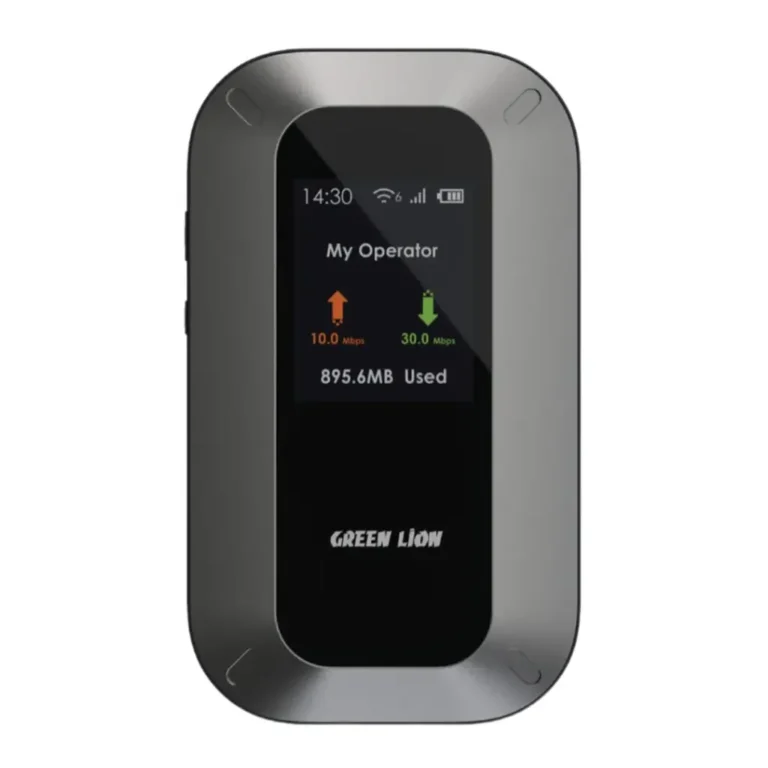 Green Lion Portable Mifi Router - Black