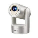 Green Lion Prisma 4K Portable Projector with 5200mAh Battery & Speaker & Remote Control, 150 ANSI Lumens, Screen Mirroring, (HDMI, USB, WiFi, BT) Connectivity, Android 9.0