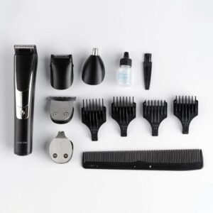 Green Lion 5 in 1 Grooming Set 600mAh - Black