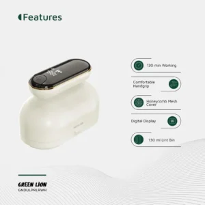 Green Lion DualPro Digital Fabric Remover - White - Image 6