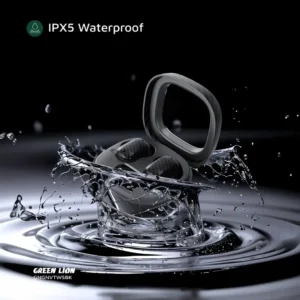 Green Lion Geneva True Wireless Earbuds - Black - Image 4