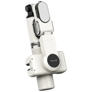 Green Lion Palermo Gimbal Tripod Stand: 360° Rotation with Remote Control - White - Image 3