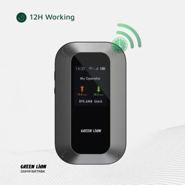 Green Lion Portable Mifi Router - Black - Image 2