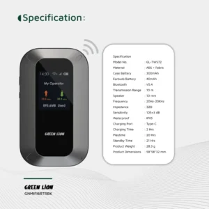 Green Lion Portable Mifi Router - Black - Image 7