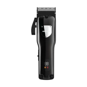 Green Lion Pro Trim Duo Hair Clipper, 9 in 1, 2000mAh Hair clipper Battery & 6800 RPM, 1500mAh Body Clipper Battery & 7200 RPM, Digital Display, Carrying Case, Taper Lever - Black - Image 3