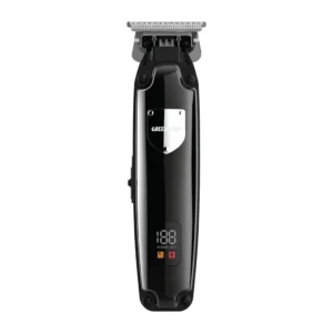 Green Lion Pro Trim Duo Hair Clipper, 9 in 1, 2000mAh Hair clipper Battery & 6800 RPM, 1500mAh Body Clipper Battery & 7200 RPM, Digital Display, Carrying Case, Taper Lever - Black - Image 4